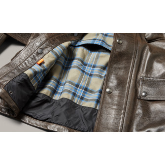 Belstaff Trialmaster Hand waxed Leather Jacket - Dark Belstaff Olive