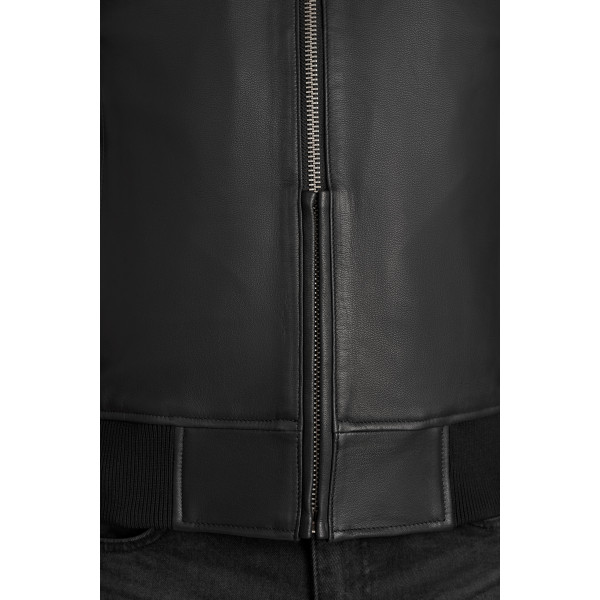 Pando Moto Falcon Leather Aviator Jacket