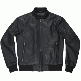 Pando Moto Falcon Leather Aviator Jacket
