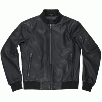 Pando Moto Falcon Leather Aviator Jacket