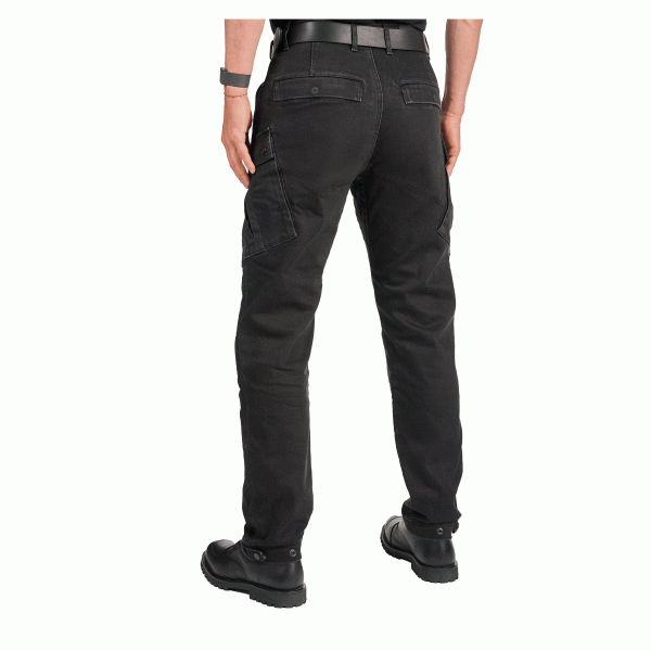 Pando Moto Mark Black AAA Cargo Pants 