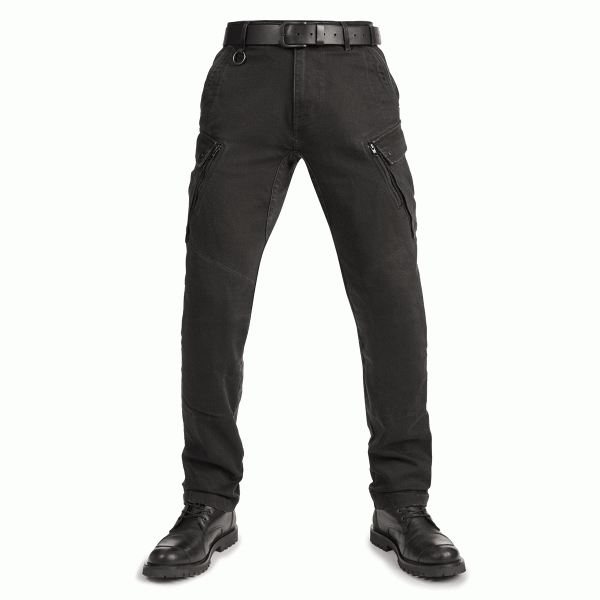 Pando Moto Mark Black AAA Cargo Pants 