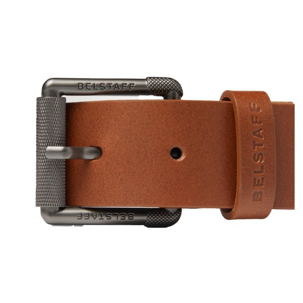 Belstaff Roller Buckle Belt - Earth Brown 