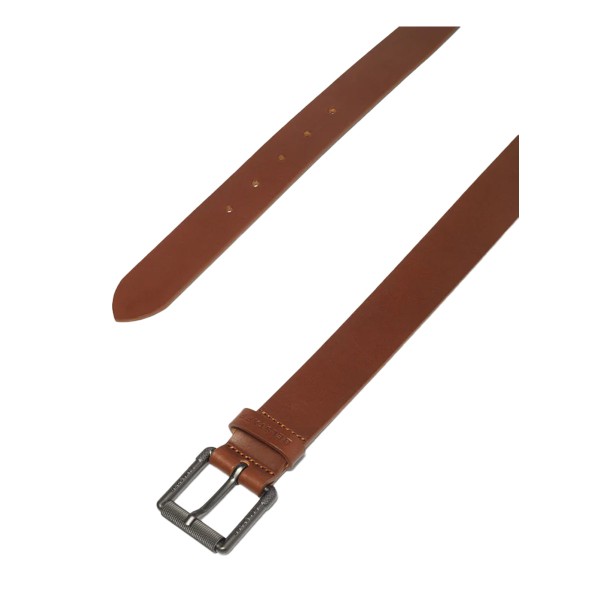 Belstaff Roller Buckle Belt - Earth Brown 