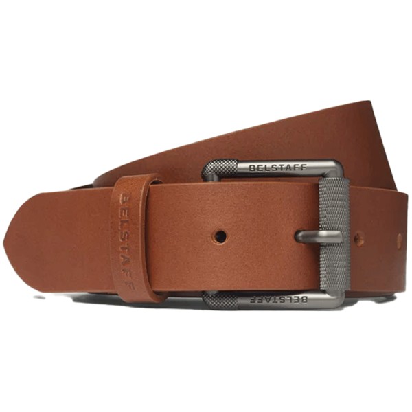 Belstaff Roller Buckle Belt - Earth Brown 