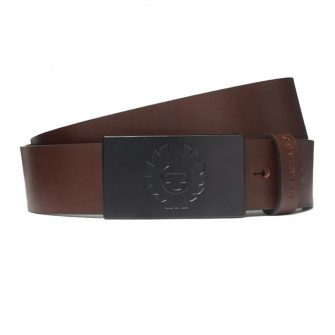 Belstaff Phoenix Buckle Belt - Ebony
