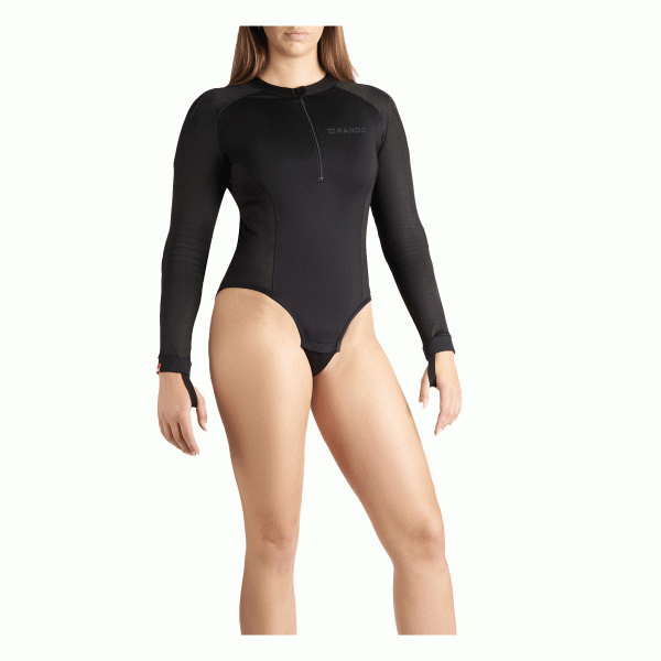 Pando Moto Shell WW Black 02 Base Layer - women