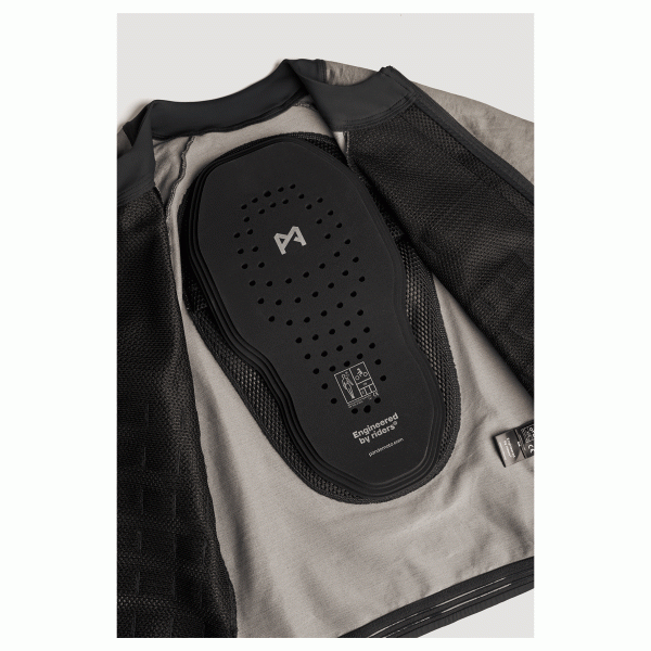 Pando Moto Commando UH Grey Men's Light-Weight Motorcycle Jacket