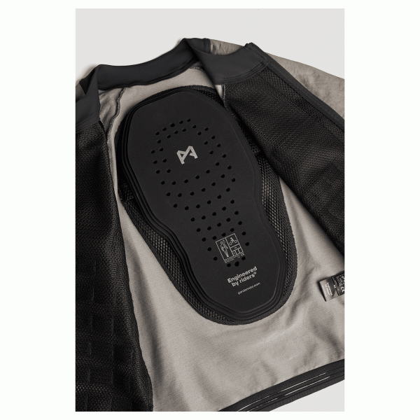 Pando Moto Commando UH Grey Men's Light-Weight Motorcycle Jacket