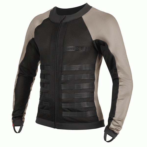 Pando Moto Commando UH Grey Men's Light-Weight Motorcycle Jacket