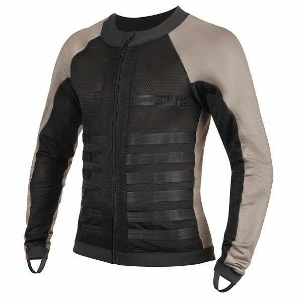 Pando Moto Commando UH Grey Men's Light-Weight Motorcycle Jacket