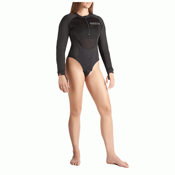 Pando Moto Bia Black Protective Motorcycle Base Layer