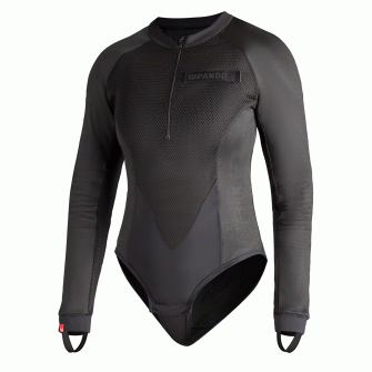Pando Moto Bia Black Protective Motorcycle Base Layer