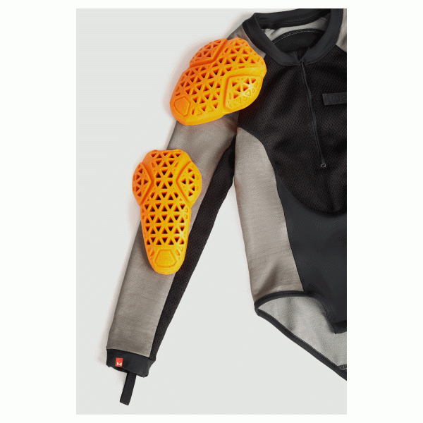 Pando Moto Bia Grey Protective Motorcycle Base Layer