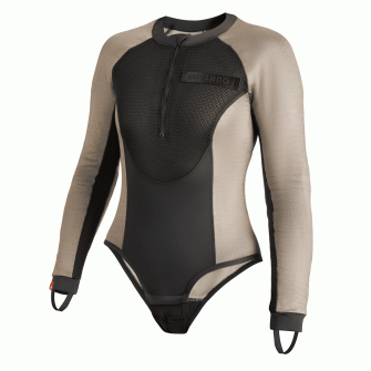 Pando Moto Bia Grey Protective Motorcycle Base Layer