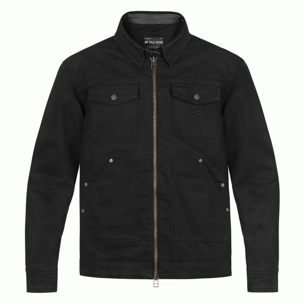 Silk Road Utility Jacket - Black