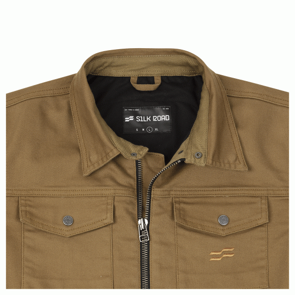 Silk Road Utility Jacket - Brown Silk Road Utility Jacket - Brown