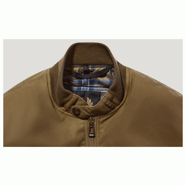 Belstaff Brecon Motorcycle Bomber - Olive Green 