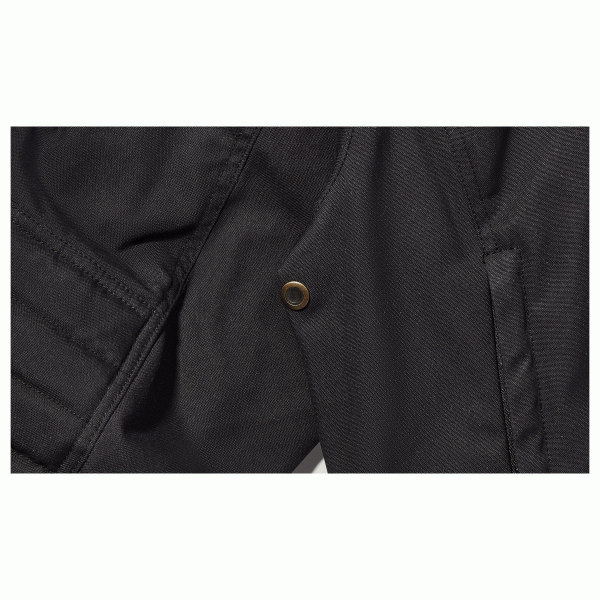 Belstaff Roberts Cotton Canvas Motorcycle Jacket - Black