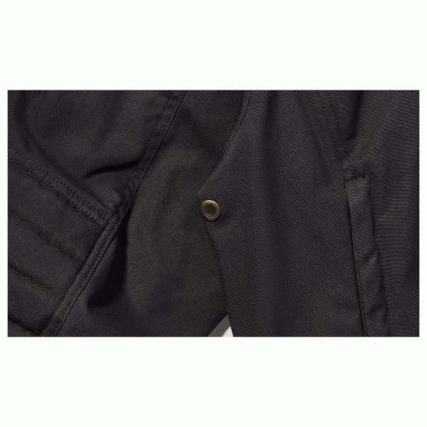 Belstaff Roberts Cotton Canvas Motorcycle Jacket - Black