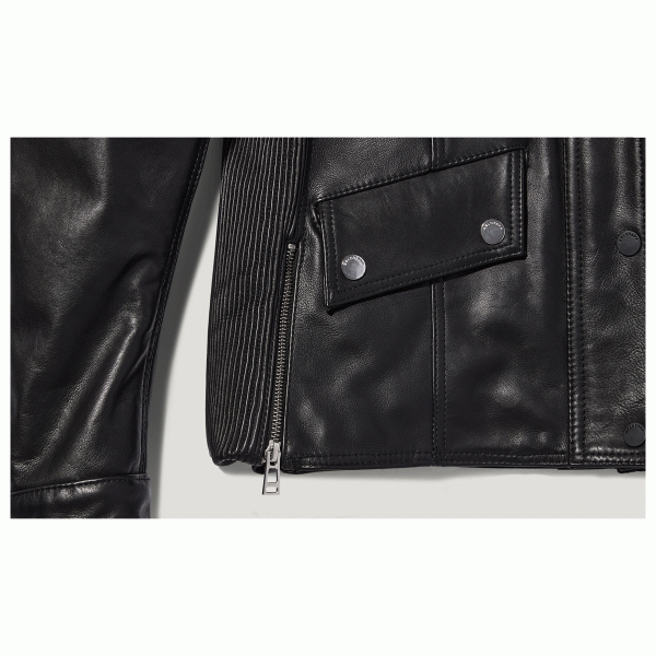 Belstaff Penrith Women's Motorcycle Jacket - Black