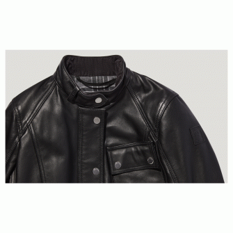 Belstaff Penrith Women's Motorcycle Jacket - Black