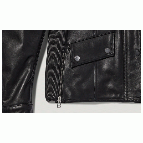 Belstaff Penrith Women's Motorcycle Jacket - Black
