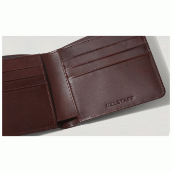 Belstaff Hanchurch Bifold Wallet - Antique Brown