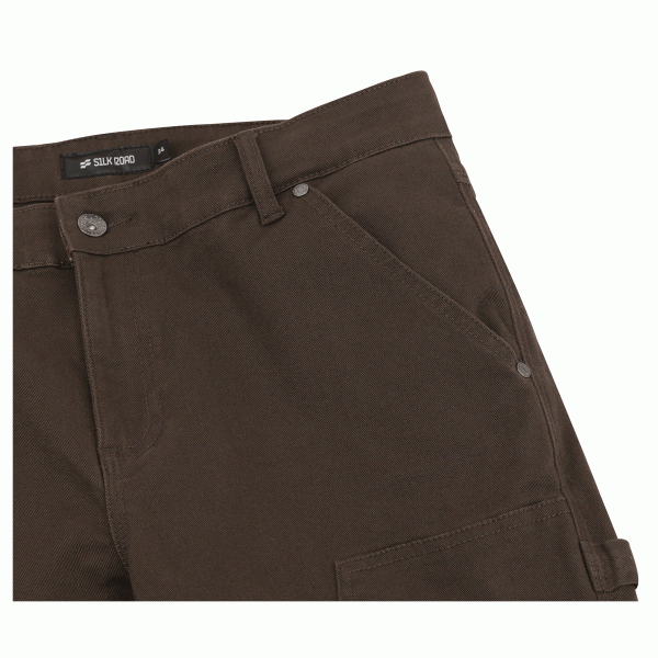 Silk Road Carpenter Pants - Brown