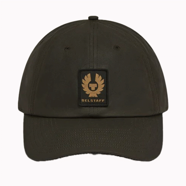 Belstaff Phoenix Patch Cap - Olive 