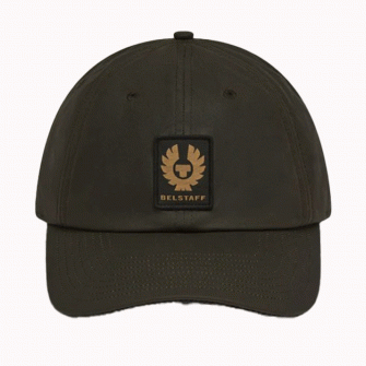 Belstaff Phoenix Patch Cap - Olive 