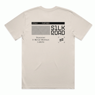 Silk Road - Bar Core T-shirt - Bone