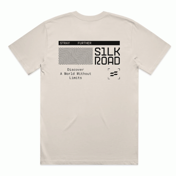 Silk Road - Bar Core T-shirt - Bone Silk Road - Bar Core T-shirt - Bone