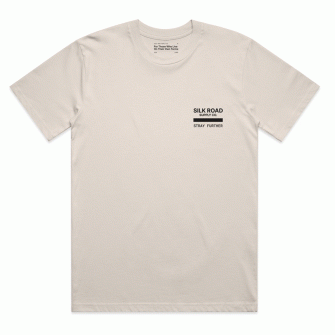 Silk Road - Bar Core T-shirt - Bone