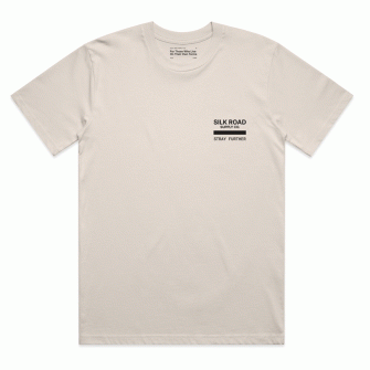 Silk Road - Bar Core T-shirt - Bone