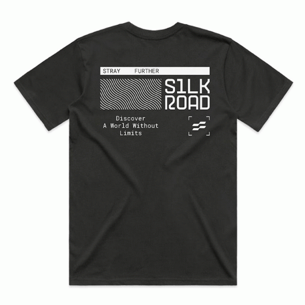 Silk Road - Bar Core T-shirt - Coal