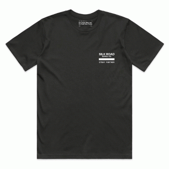 Silk Road - Bar Core T-shirt - Coal