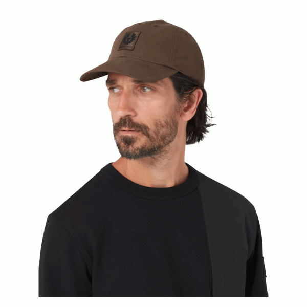 Belstaff Phoenix Logo Cap - Major Brown 