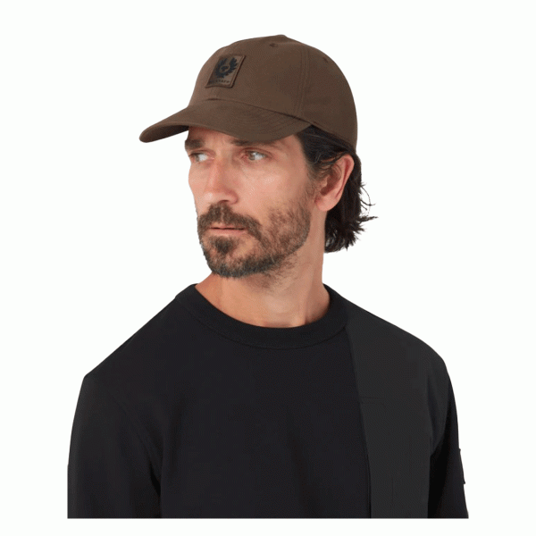 Belstaff Phoenix Logo Cap - Major Brown 