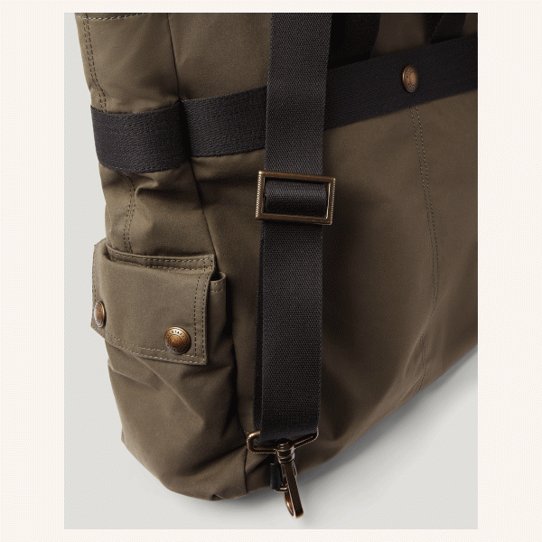 Belstaff Trialmaster 2-way Tote - Faded Olive