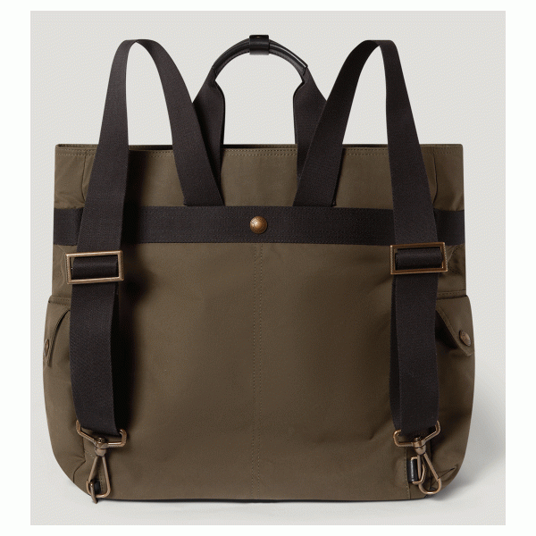Belstaff Trialmaster 2-way Tote - Faded Olive