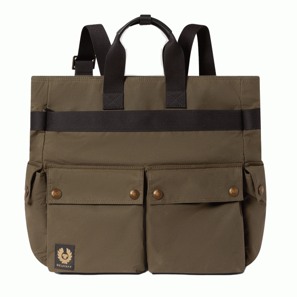 Belstaff Trialmaster 2-way Tote - Faded Olive Belstaff Trialmaster 2-way Tote - Faded Olive