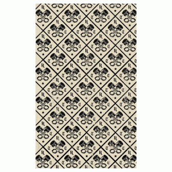 Rokker Tube in Rust - White / Black 