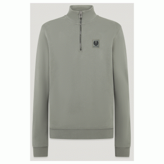 Belstaff Quarter Zip - Sage Green