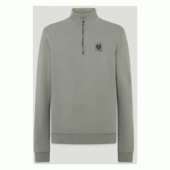 Belstaff Quarter Zip - Sage Green