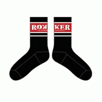 Rokker Classic 1 LT Socks - Black / Red