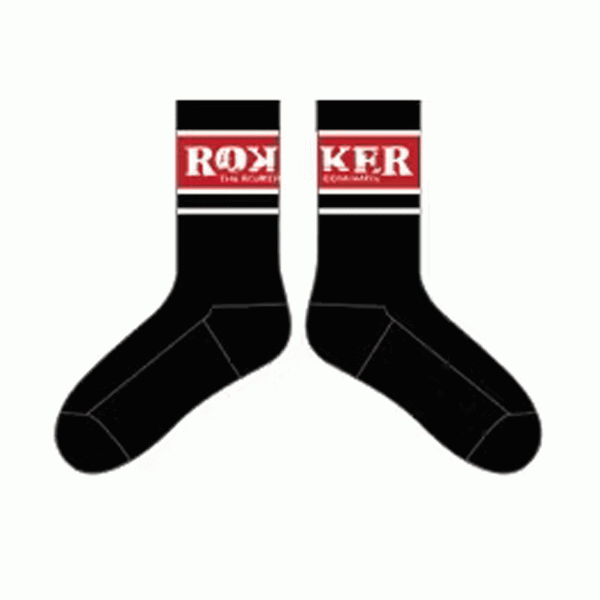 Rokker Classic 1 LT Socks - Black / Red