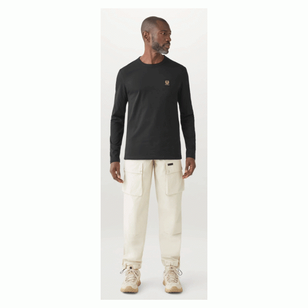 Belstaff Long Sleeve T-Shirt Black
