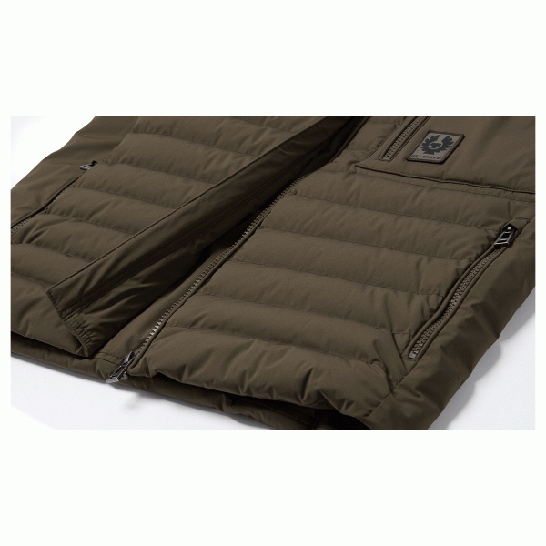 Belstaff Chassis Gilet - Army Olive Belstaff Chassis Gilet - Army Olive