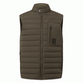 Belstaff Chassis Gilet - Army Olive